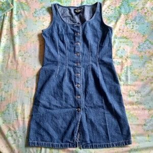Vintage denim dress